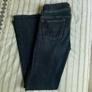 American Eagle Size 0 Short Bootcut Original Jeans